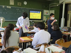 愛川高校6月の授業風景の様子09