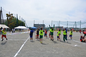 体育祭の様子