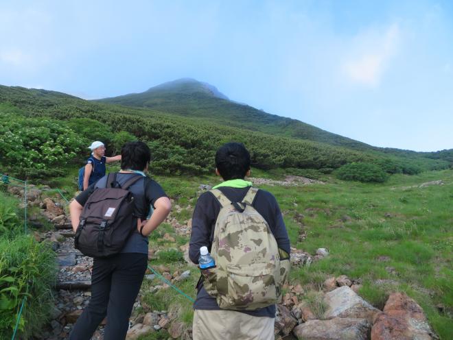 登山の様子