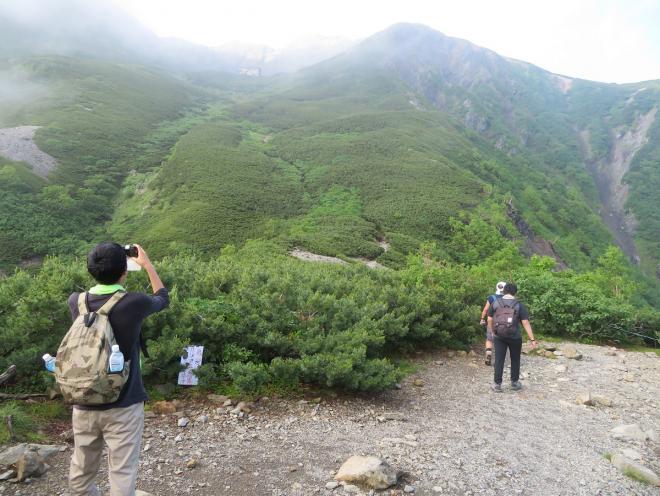 登山の様子