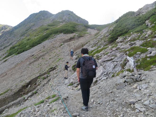 登山の様子