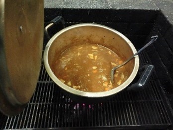 生徒が作ったカレー