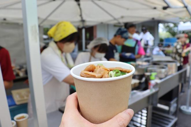 令和7年度　嵐舞祭　模擬店　うどん