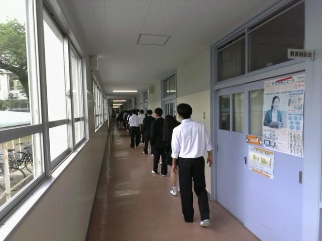 健康診断の様子