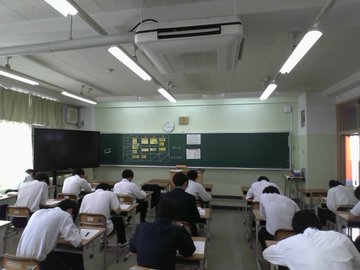 1学期中間考査終了2