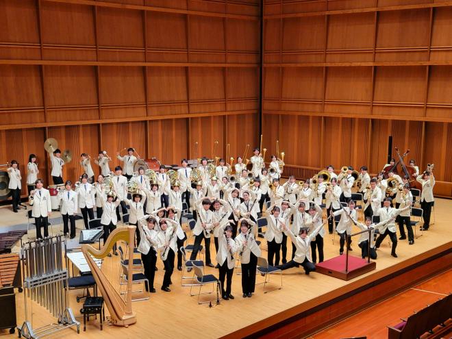 2025吹奏楽部集合写真