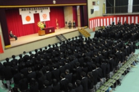 入学式の様子