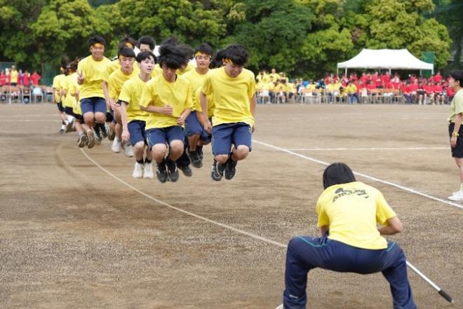 大縄跳び