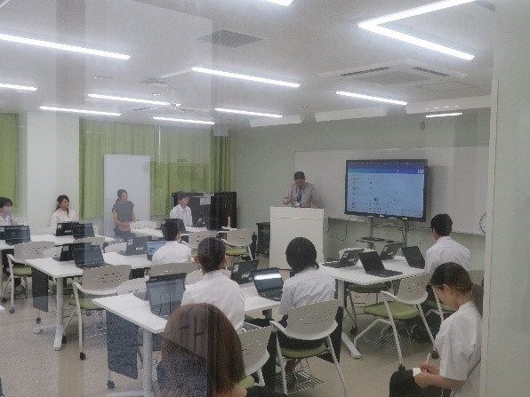 体験授業の様子