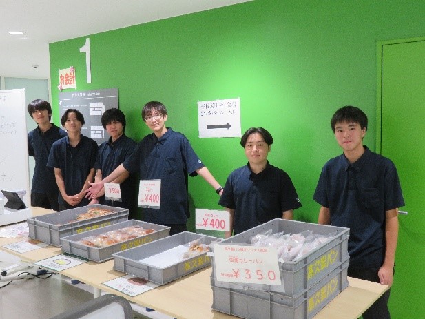 開発商品のパンは完売