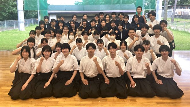 弓道部員