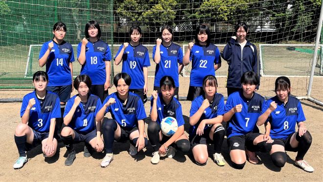 女子サッカー部員