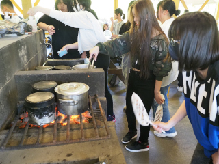 加熱します
