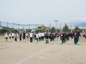 緑組準備体操