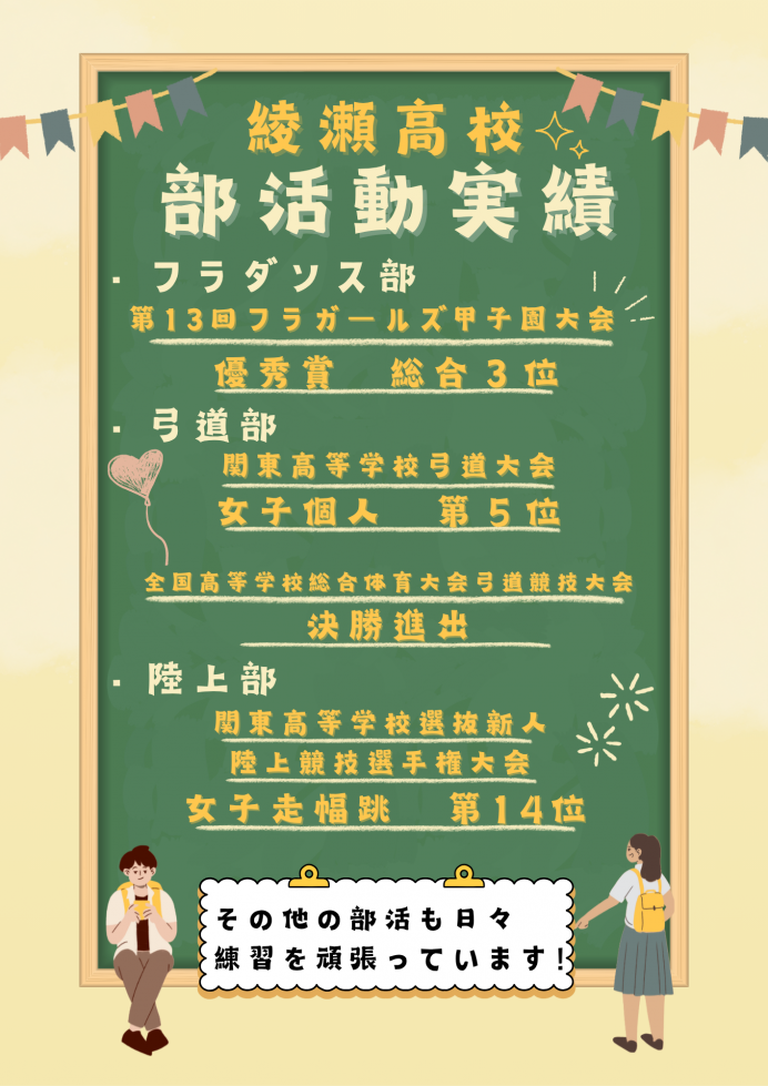 部活動実績