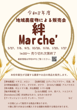 絆マルシェポスター