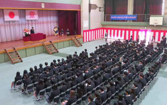 入学式全景