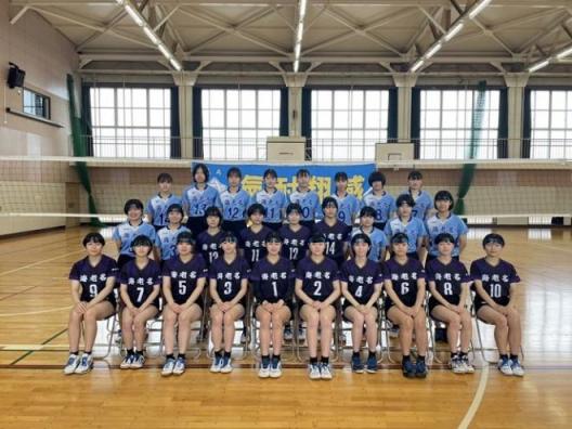 女子バレーボール集合写真