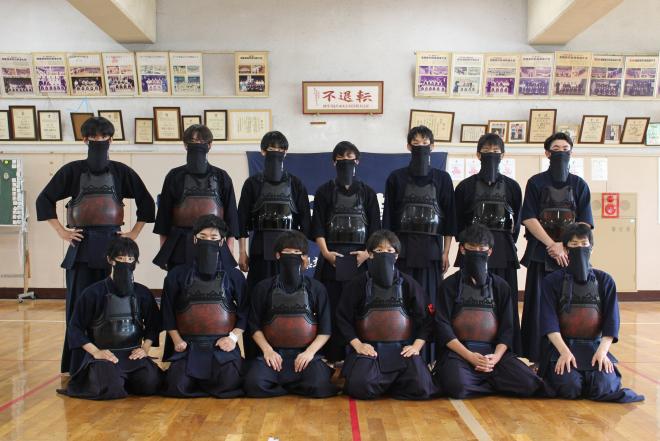 剣道部集合写真