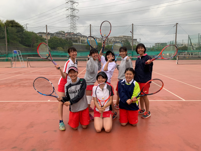 女子テニス部1
