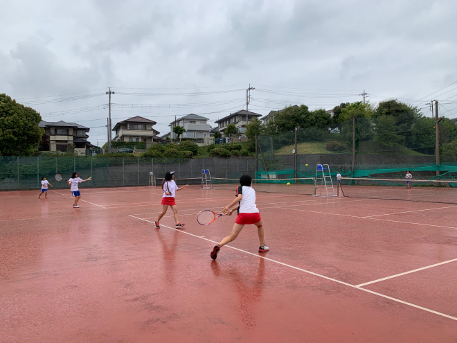 女子テニス部2