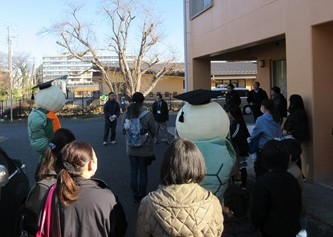 地域クリーン活動始めの会の様子
