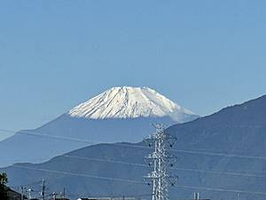 今日の富士山2