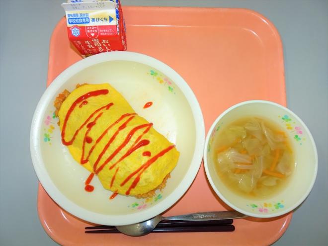給食の写真