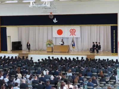 48期入学式生徒代表