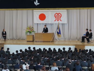 48期入学式校長のことば