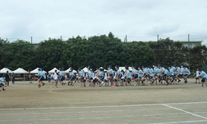 大縄跳び