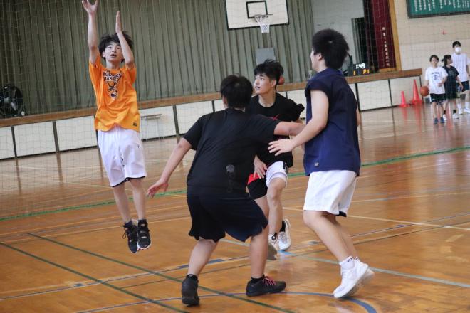 バスケ練習風景05