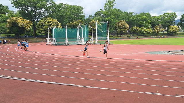 男子800mの様子