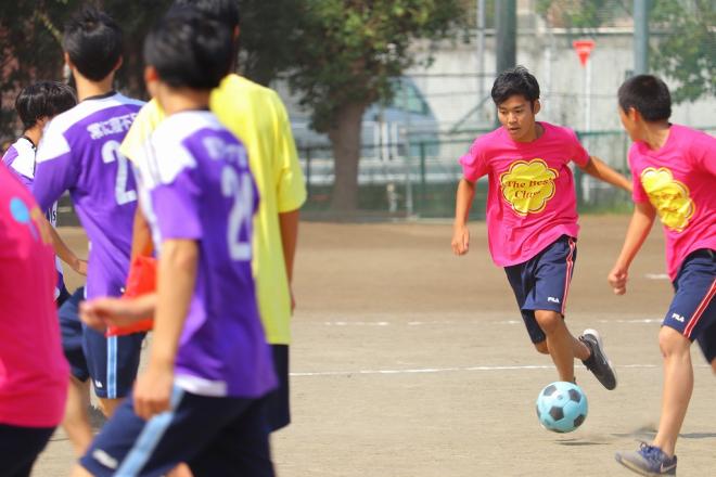 前期球技大会サッカー