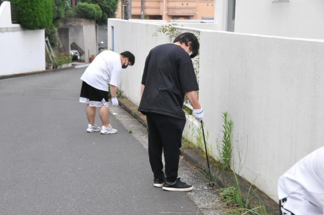 清掃活動の様子1