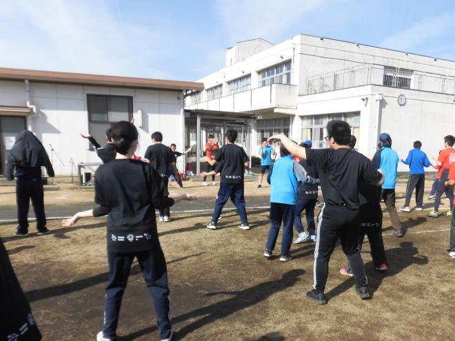 体力づくり記録会1の写真