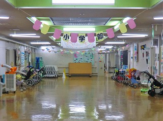 小学部ホールの写真