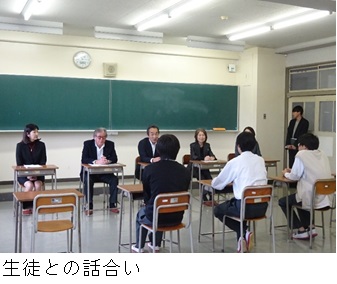 生徒との話合い