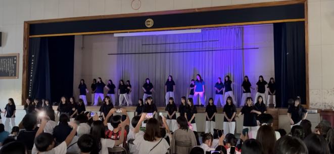 ダンス部ステージ