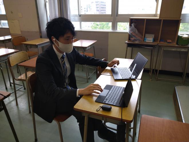 オンライン授業風景1