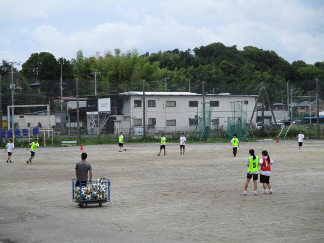 授業風景体育科