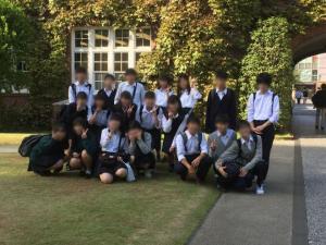 一学年校外学習4：立教大学