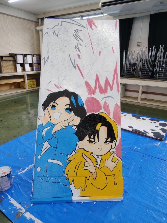 文化祭アーチ4