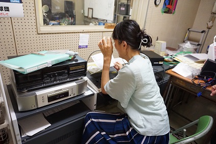 令和7年度2学期始業式放送の様子