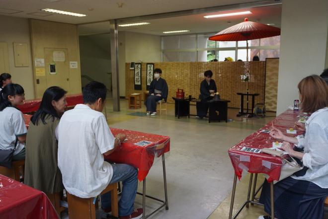 令和7年度文化祭茶道部1