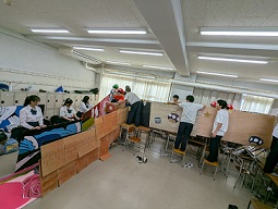 令和7年度瑞穂祭2年生クラスの様子3