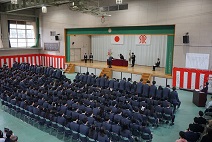 令和7年度第40回卒業式の様子3