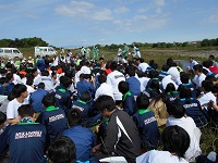 多摩川美化活動