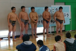 高津養護学校小学部と交流！全日制／定時制相撲部！1