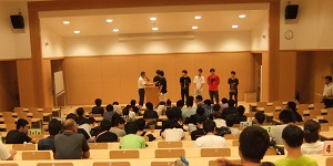 9名が表彰！夏季休業前全校集会1